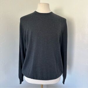 Classic Crewneck Sweater - Charcoal Gray